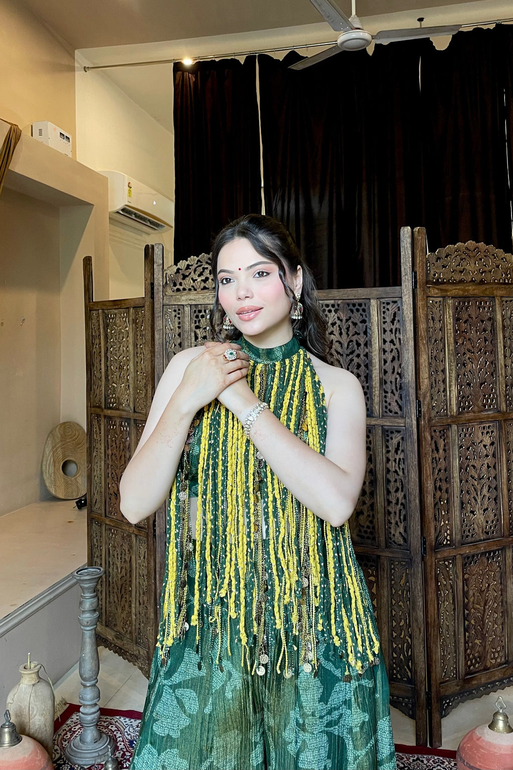 Bandhani Sharara Set