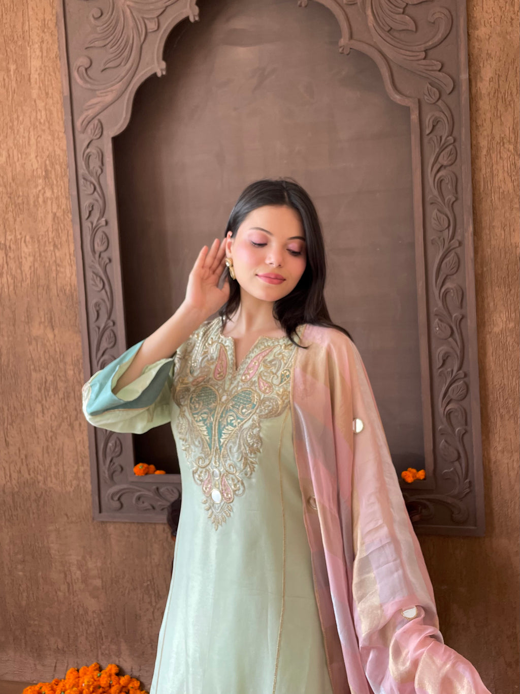 Mint Pastel Suit Set
