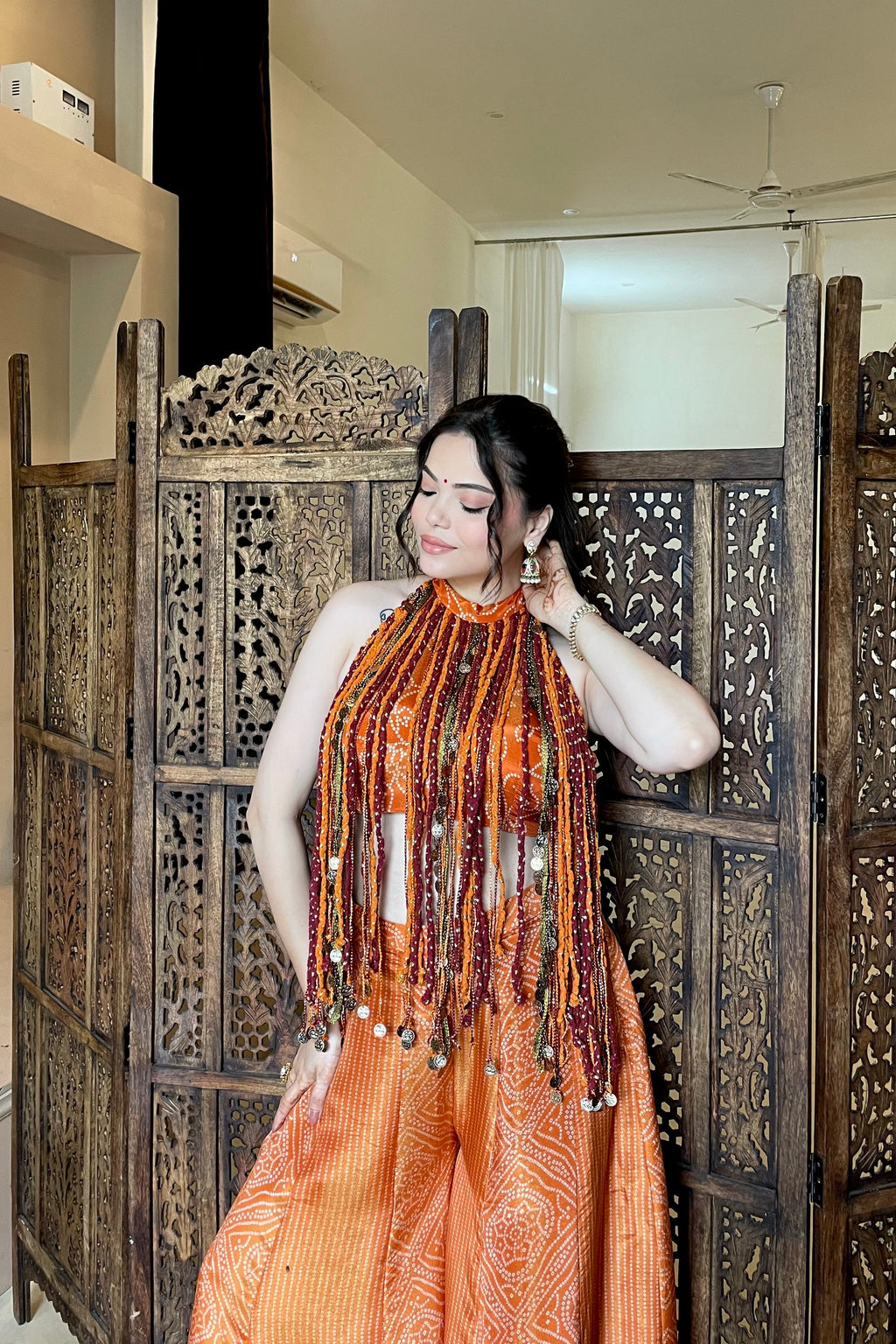Bandhani Sharara Set