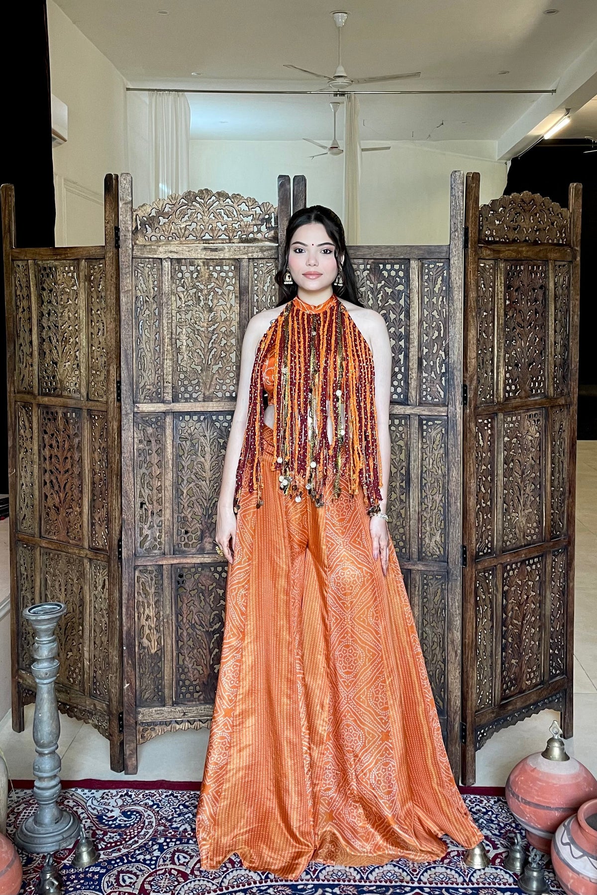 Bandhani Sharara Set