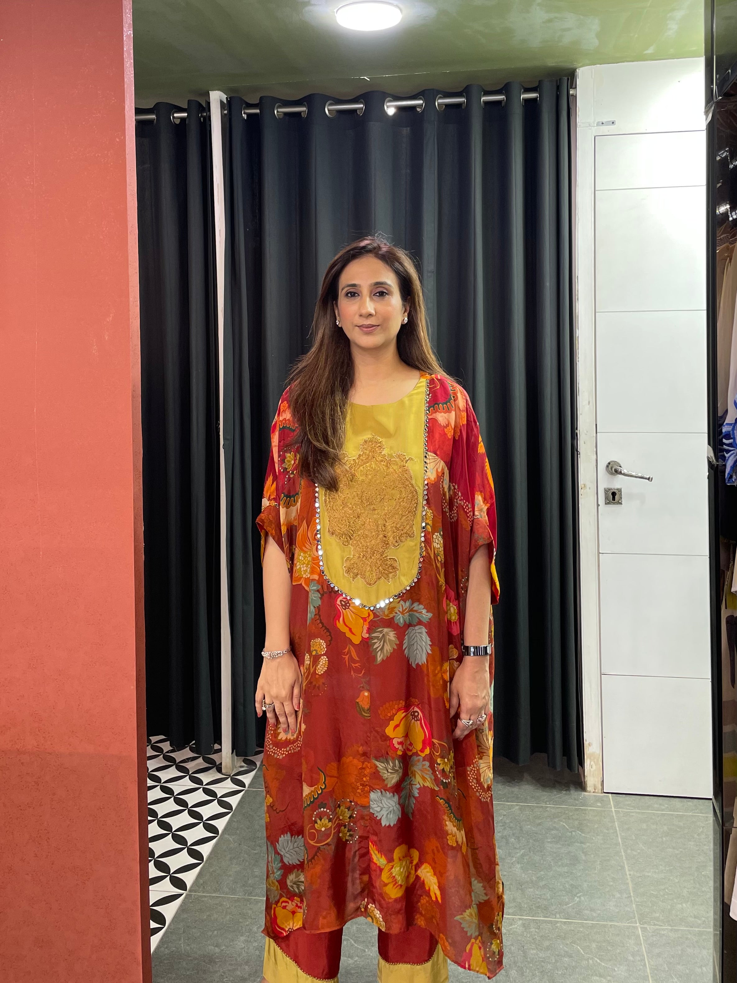 Gulabo Kaftaan Kurta Set