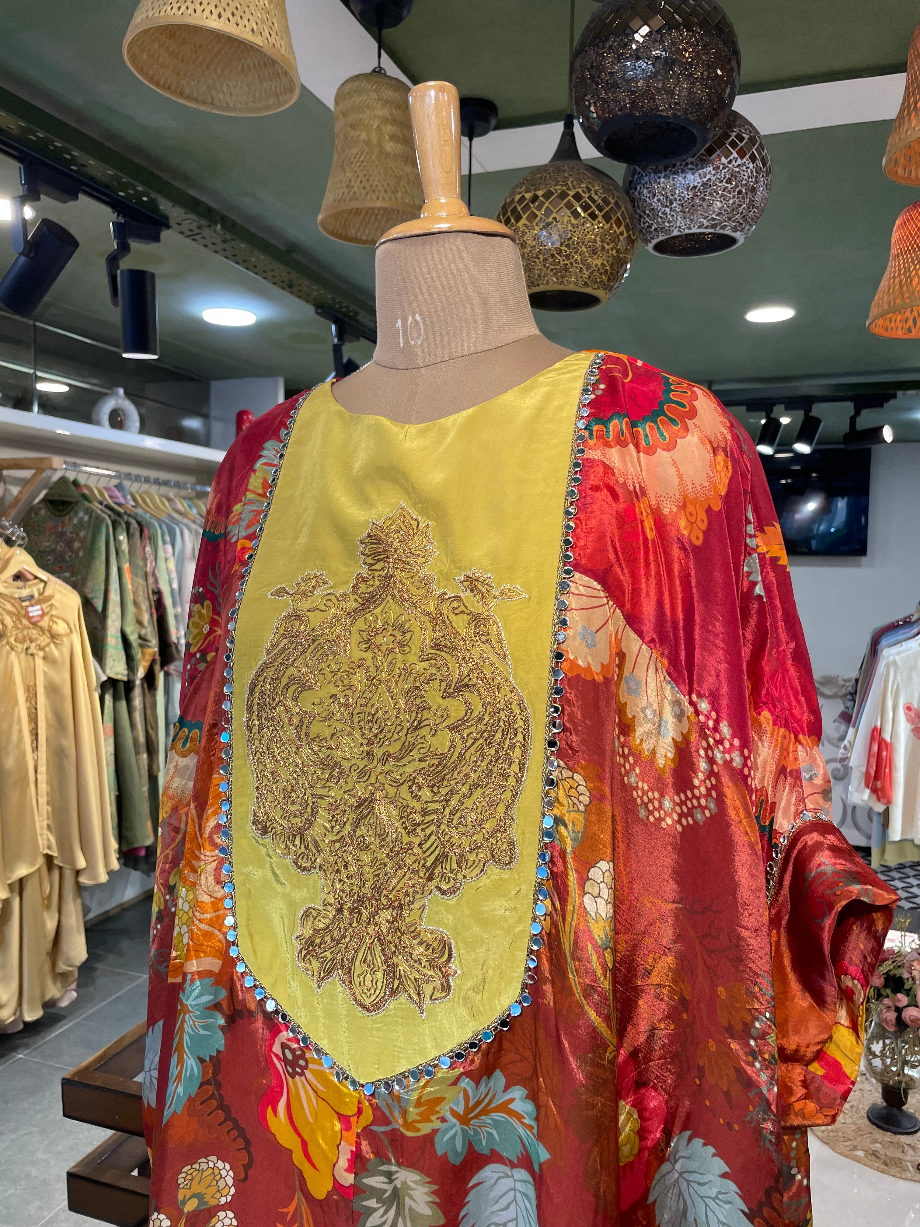Gulabo Kaftaan Kurta Set