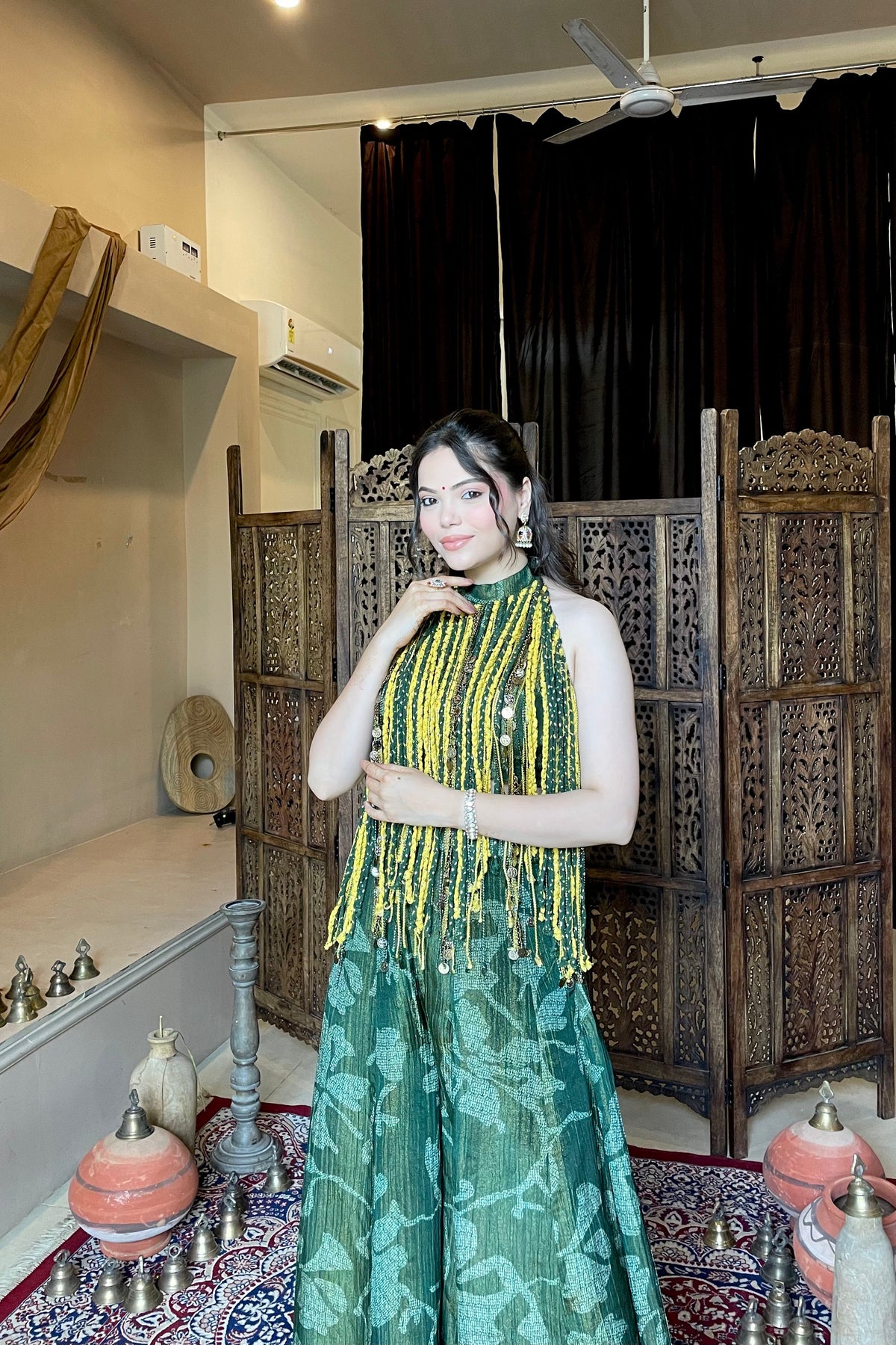 Bandhani Sharara Set