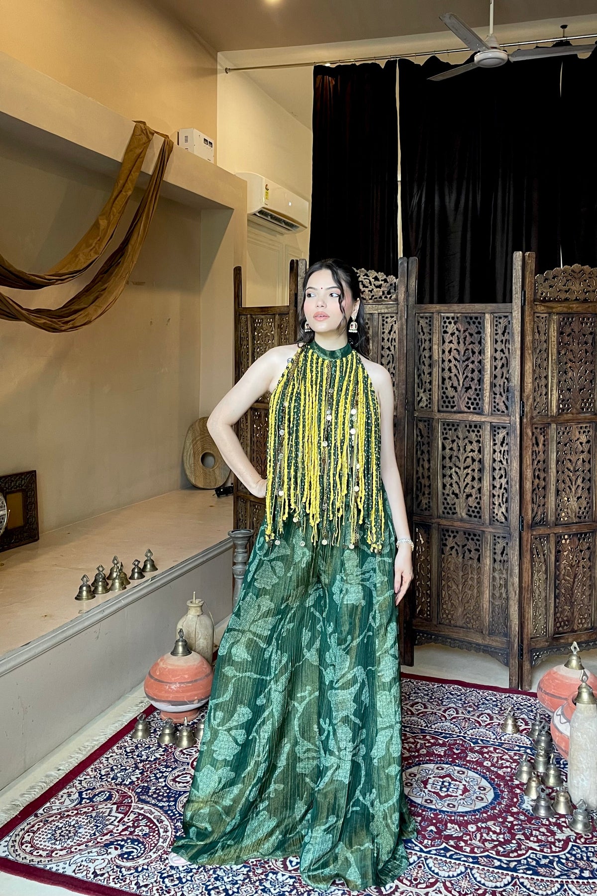 Bandhani Sharara Set