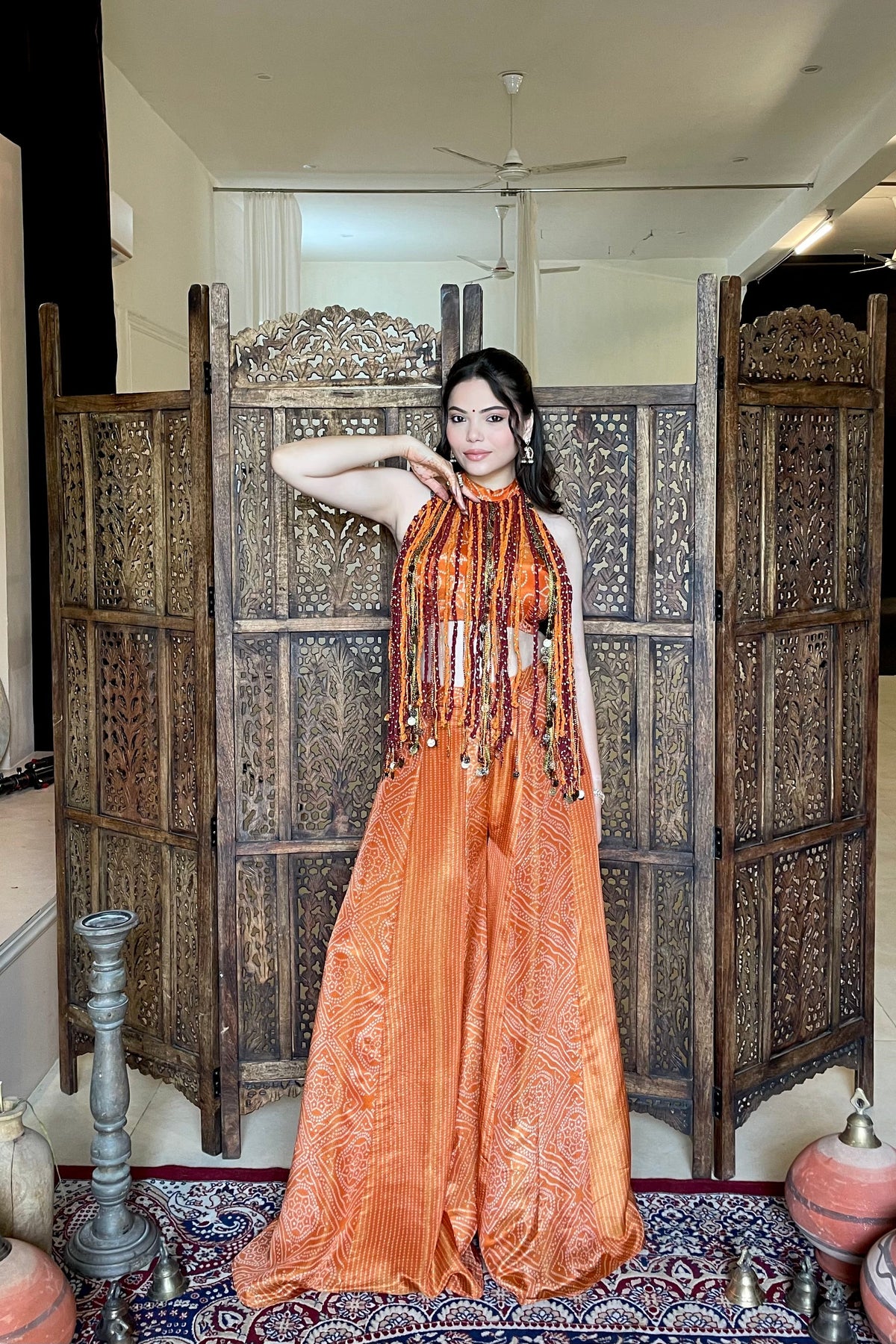 Bandhani Sharara Set