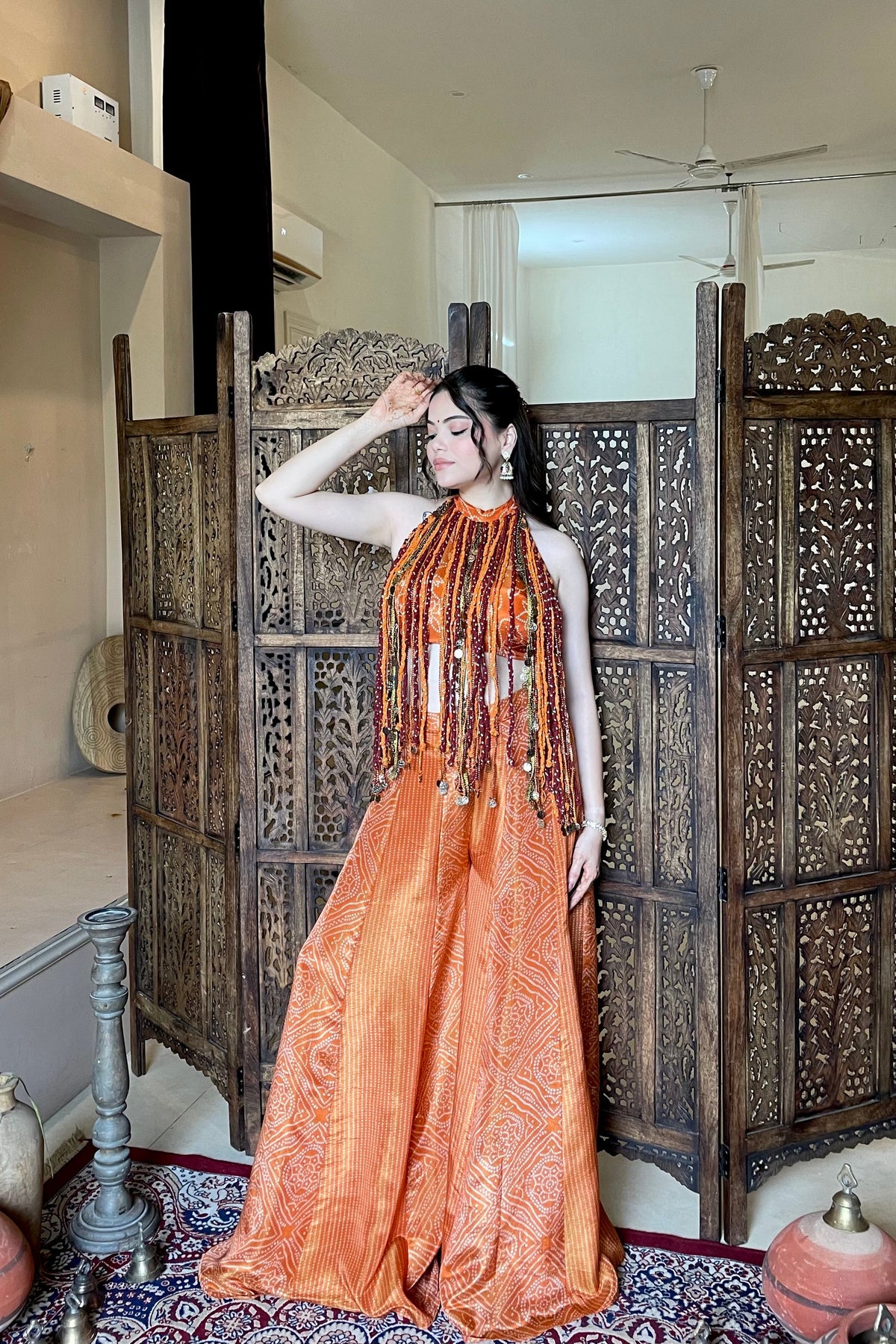 Bandhani Sharara Set