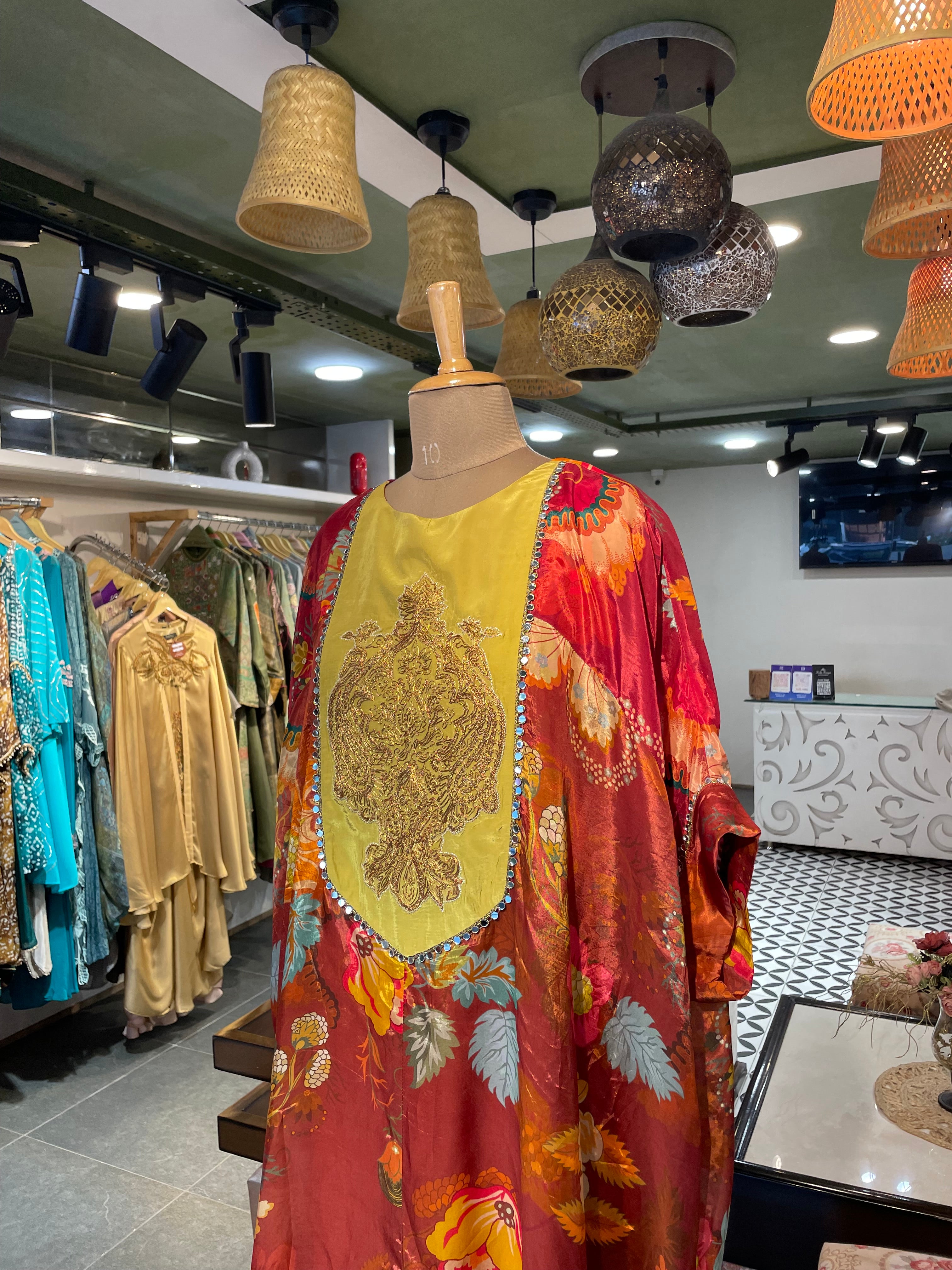 Gulabo Kaftaan Kurta Set