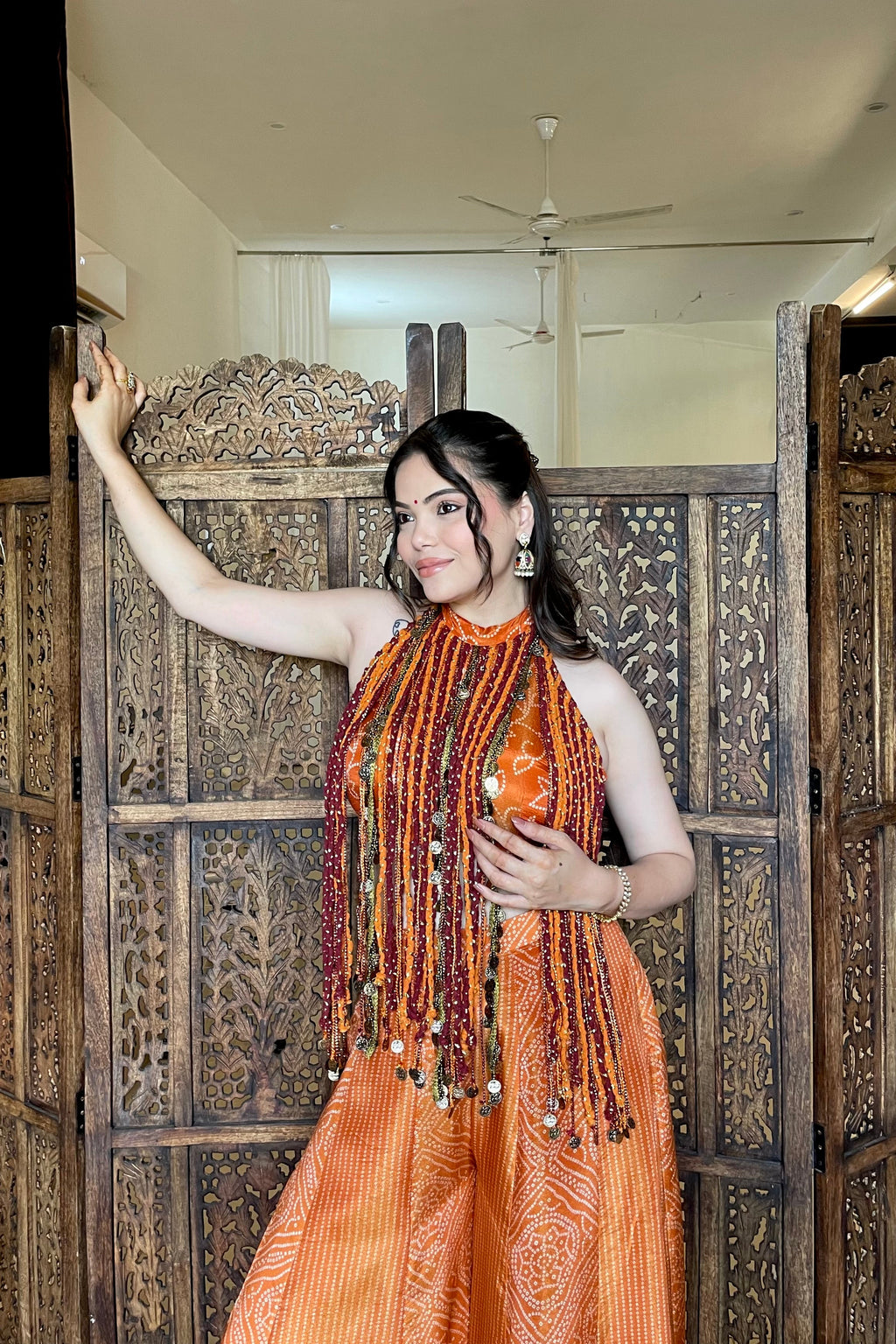 Bandhani Sharara Set