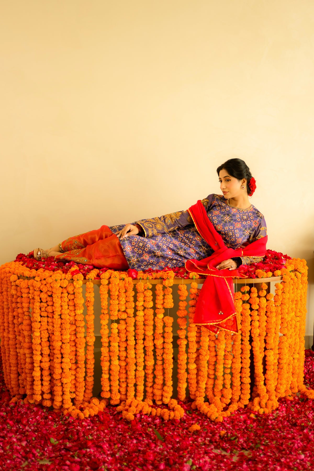 Gulabi Patola Suit