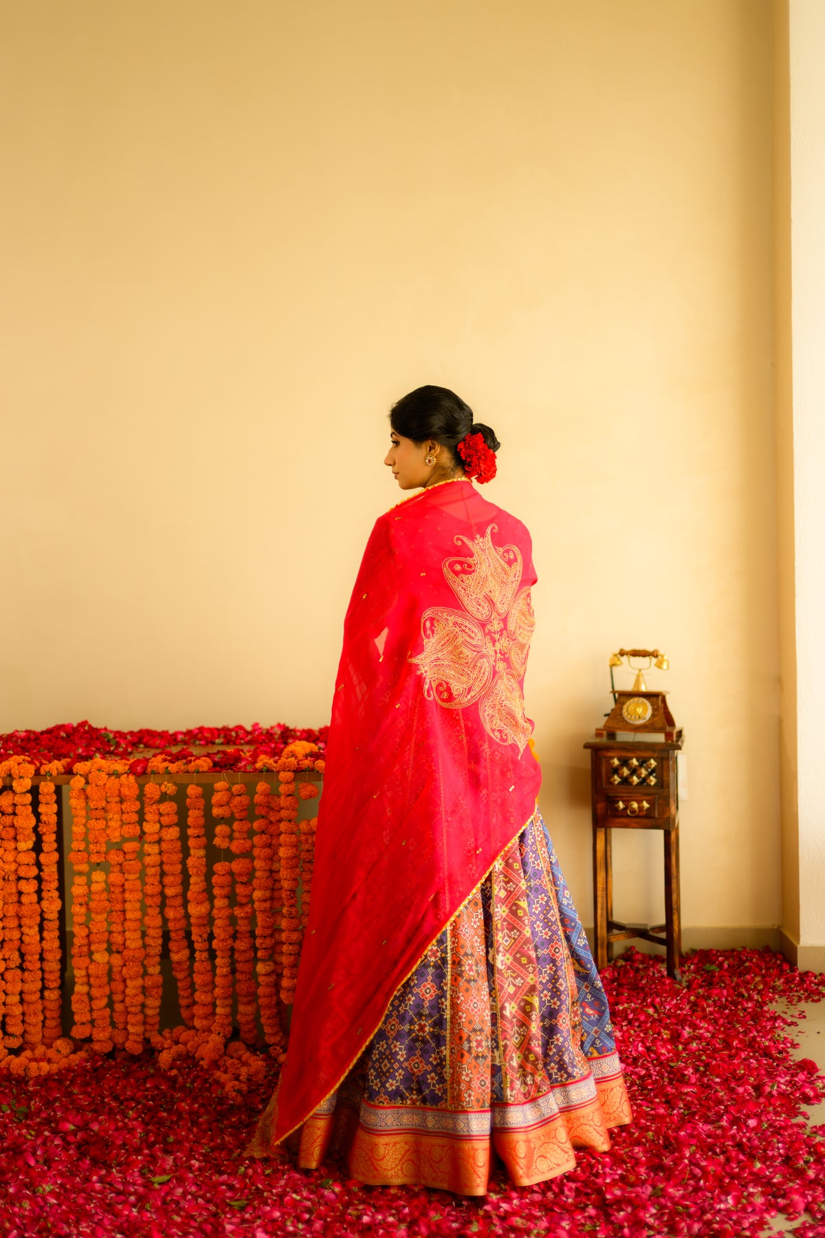 Gulnaar Patola Lehenga