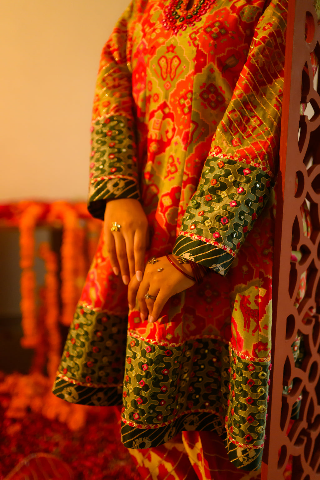 Mayurika Short Anarkali