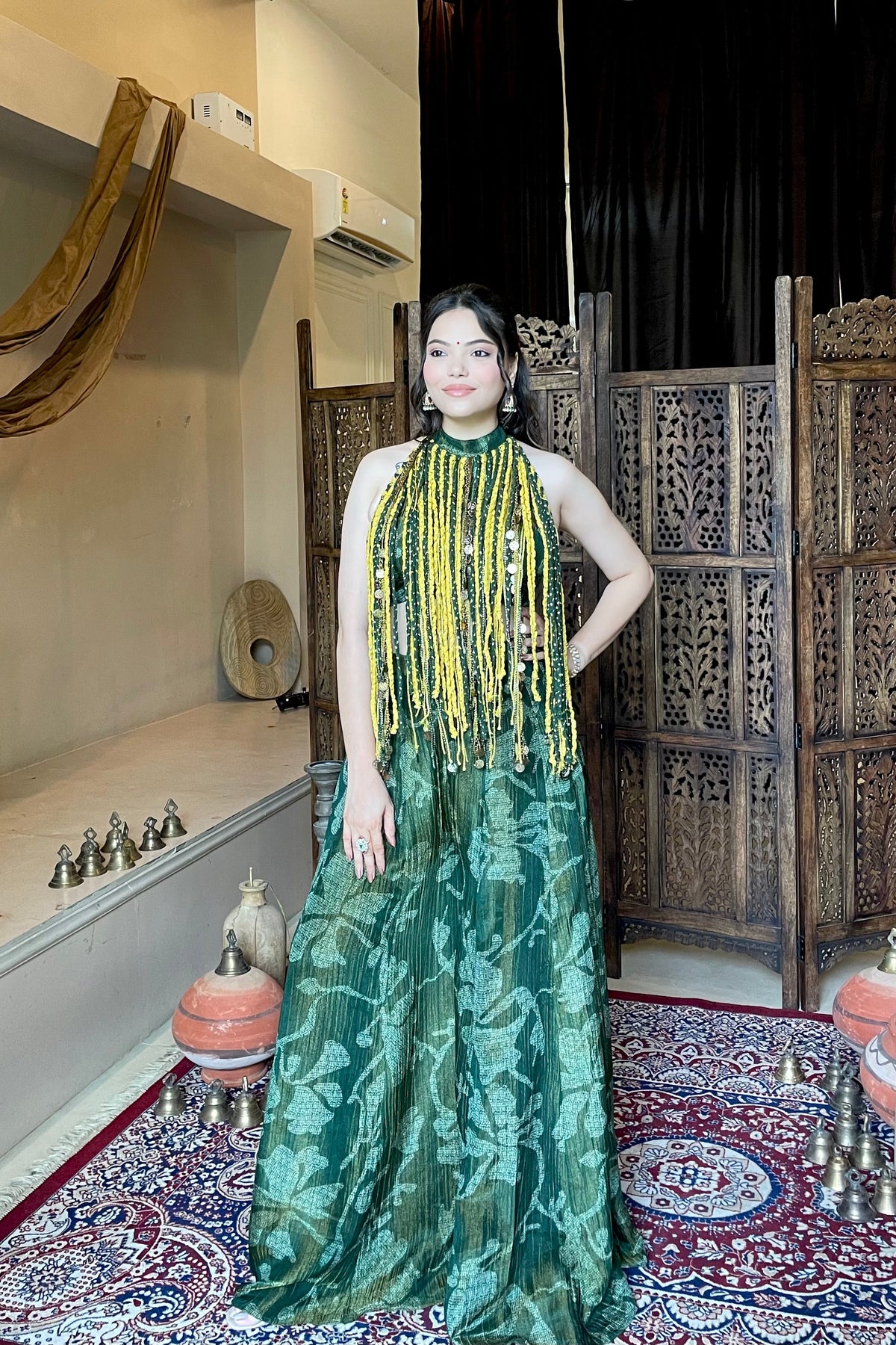 Bandhani Sharara Set