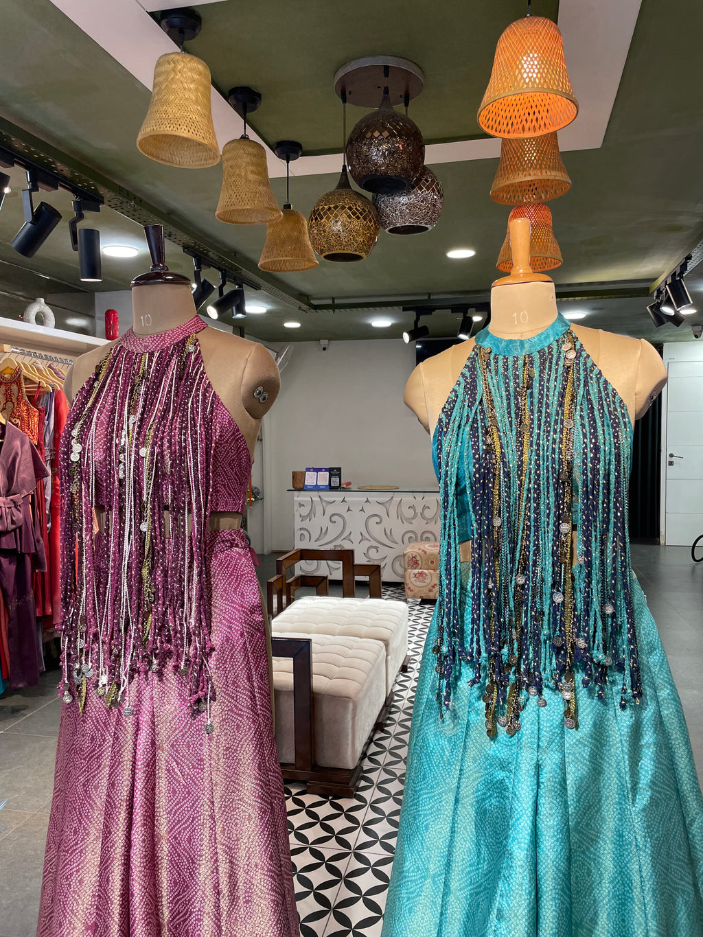 Bandhani sharara set
