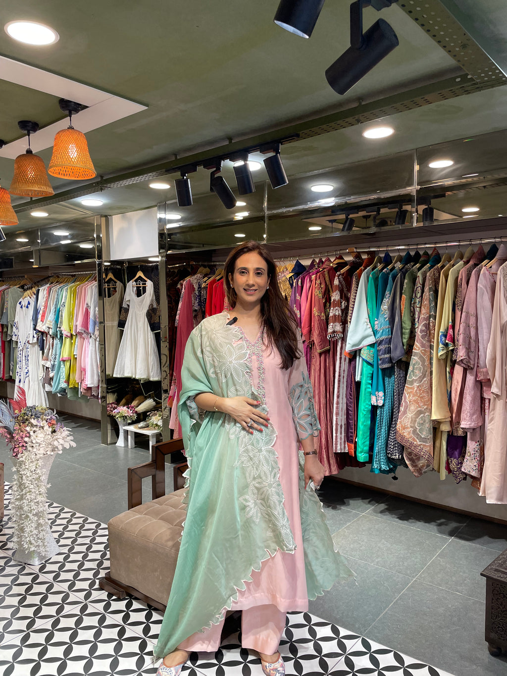 Ira Organza Kurta Set
