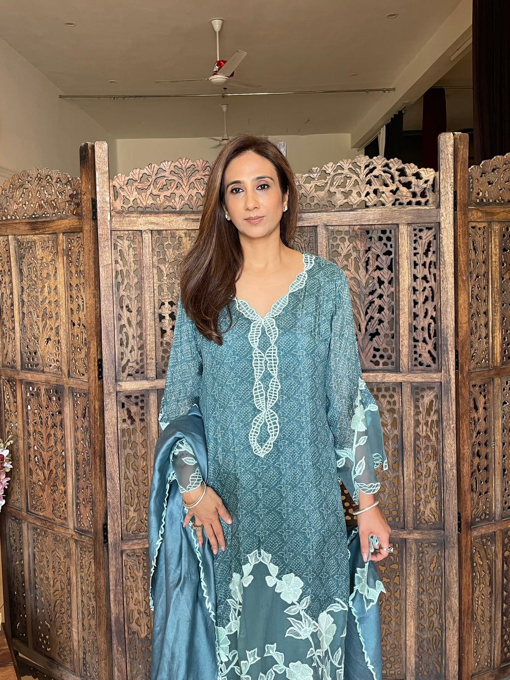 Bandhani suit