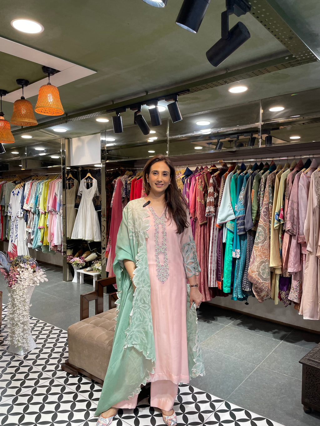 Ira Organza Kurta Set