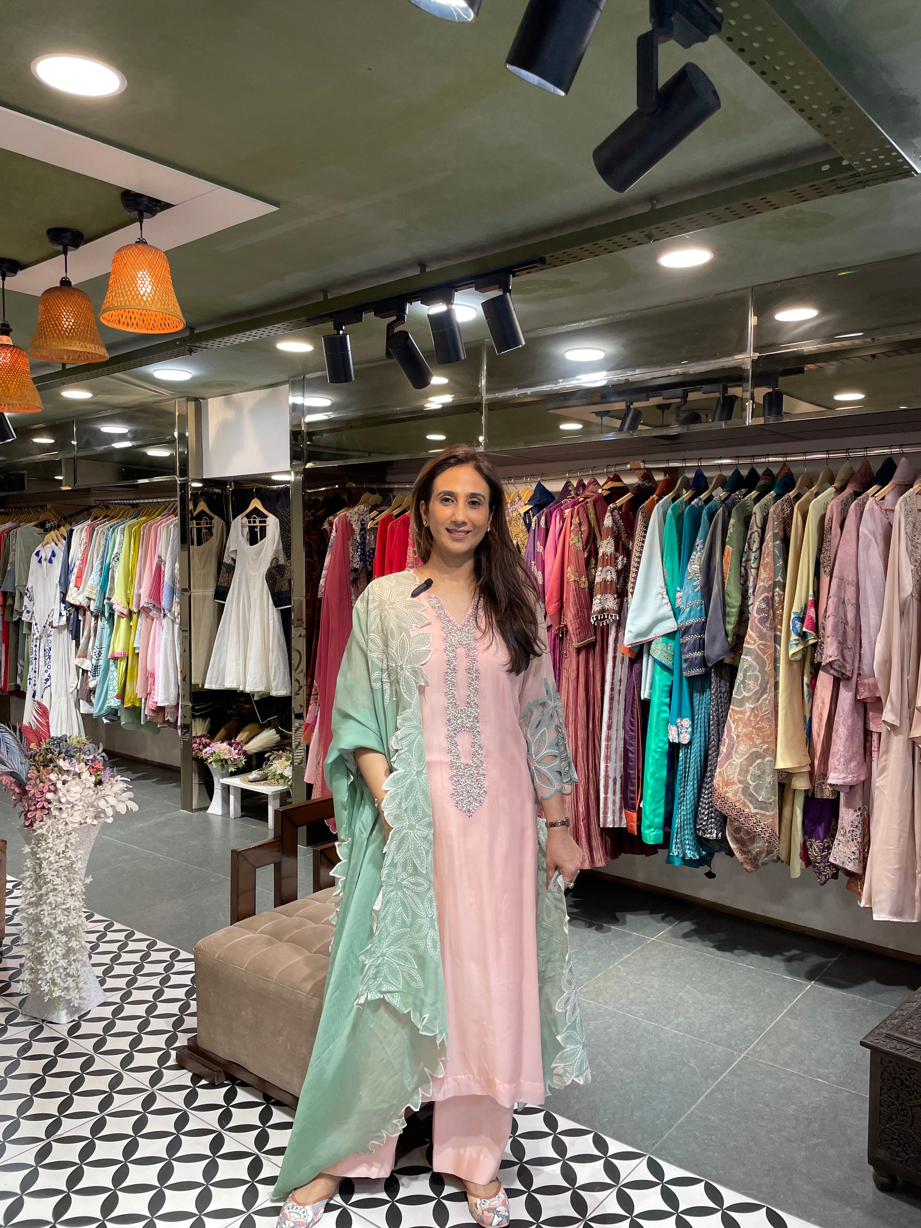 Ira Organza Kurta Set