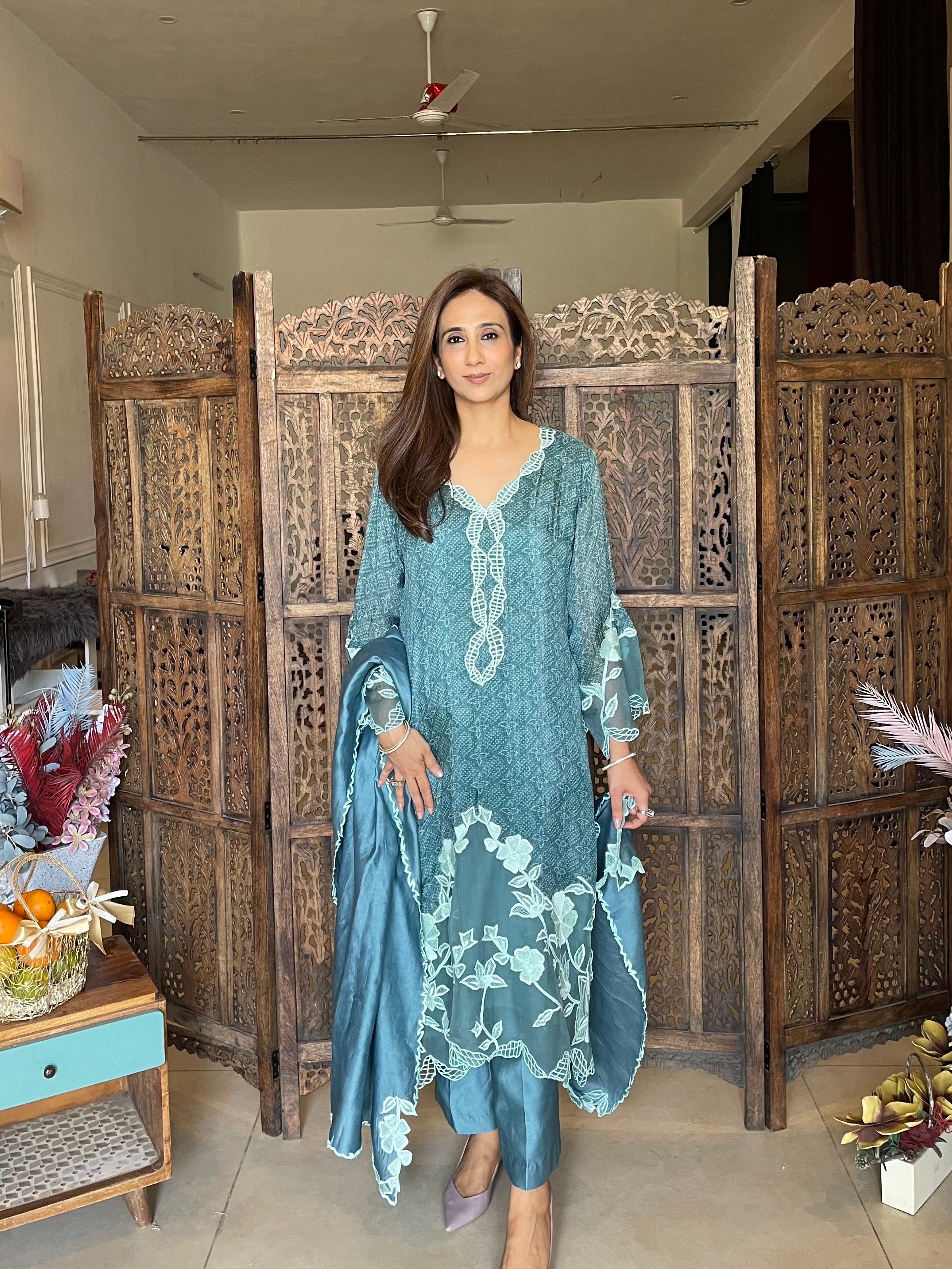 Bandhani suit