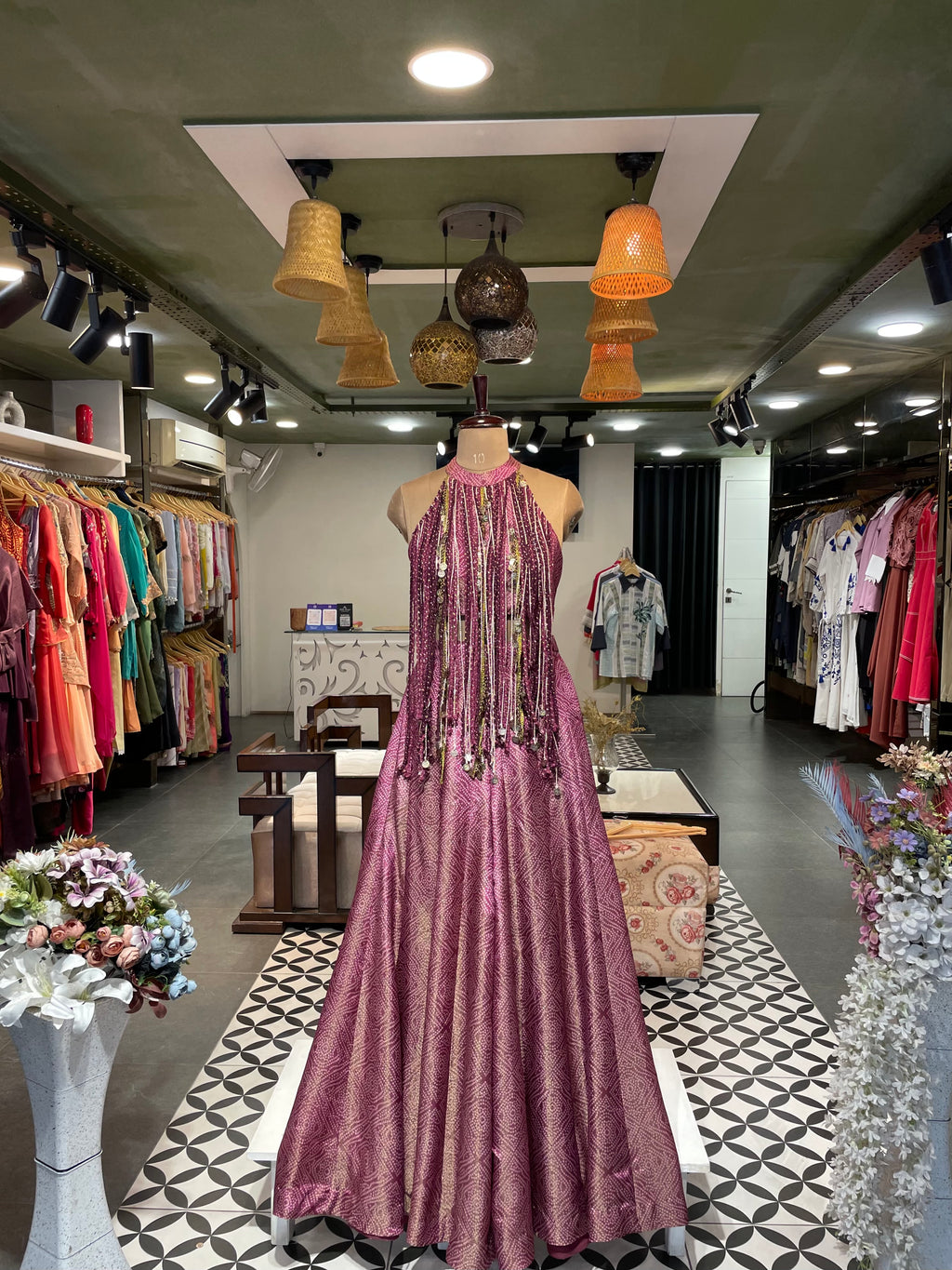 Bandhani sharara set