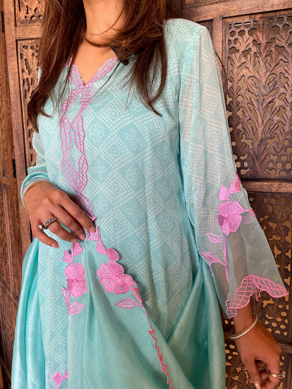 Bandhani suit
