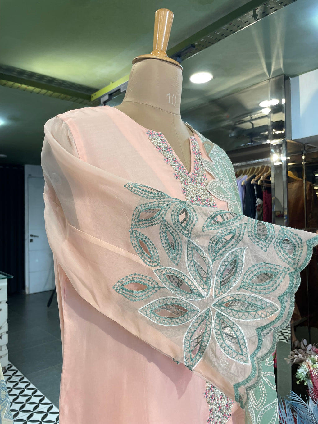 Ira Organza Kurta Set