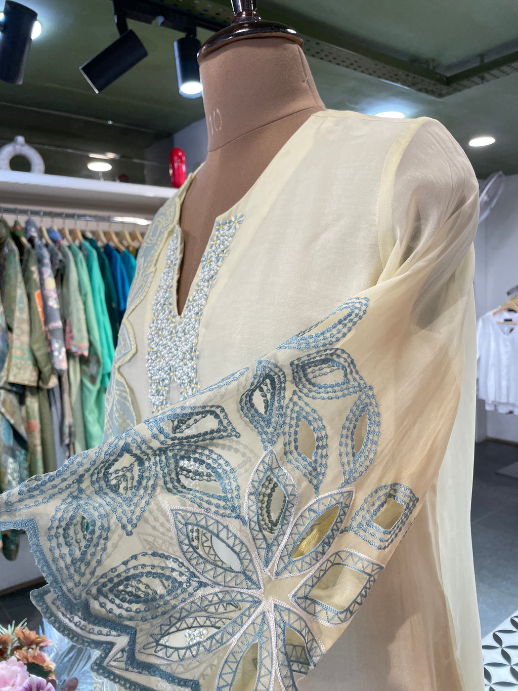 Ira Organza Kurta Set