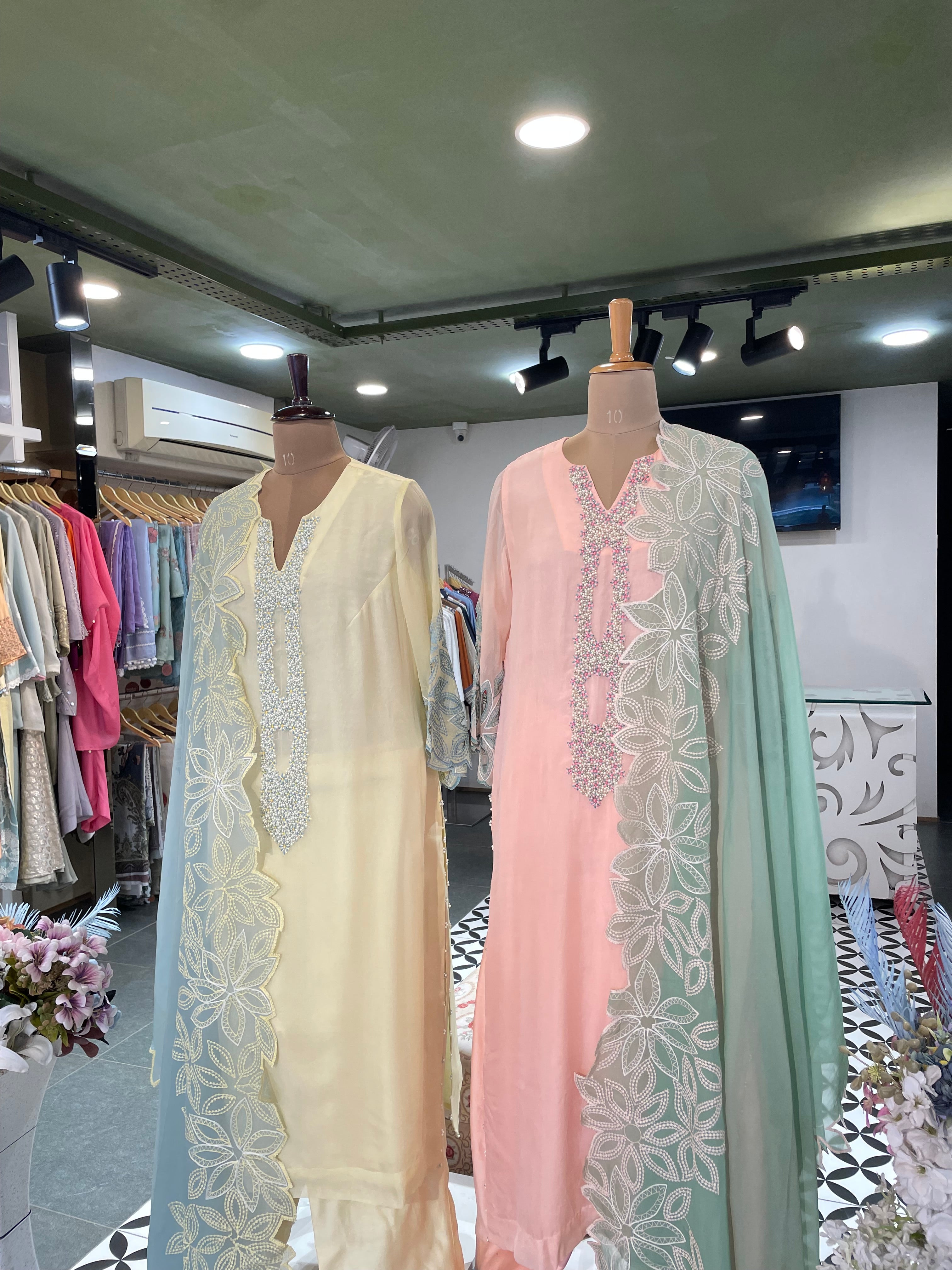 Ira Organza Kurta Set
