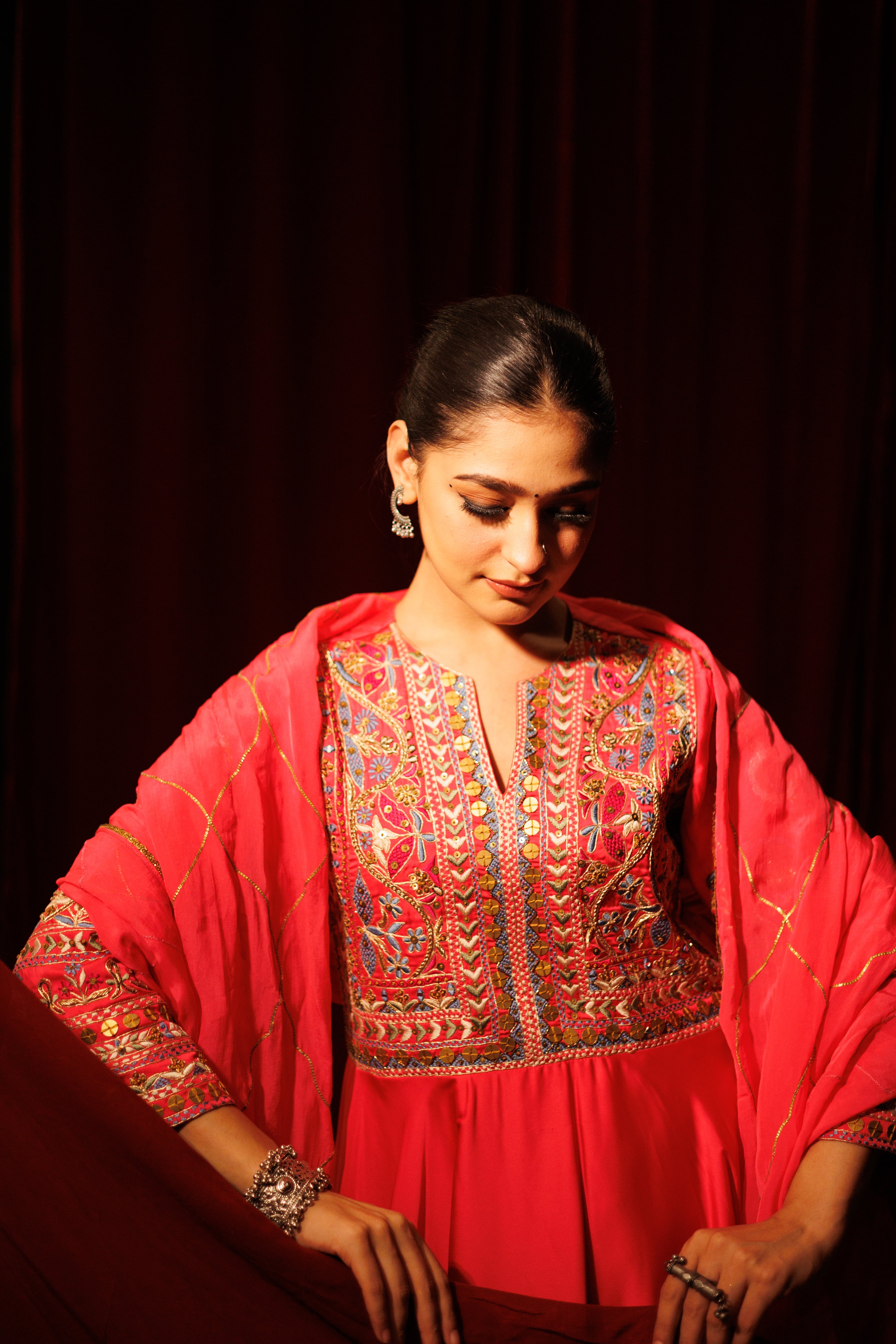 Rasiya short anarkali