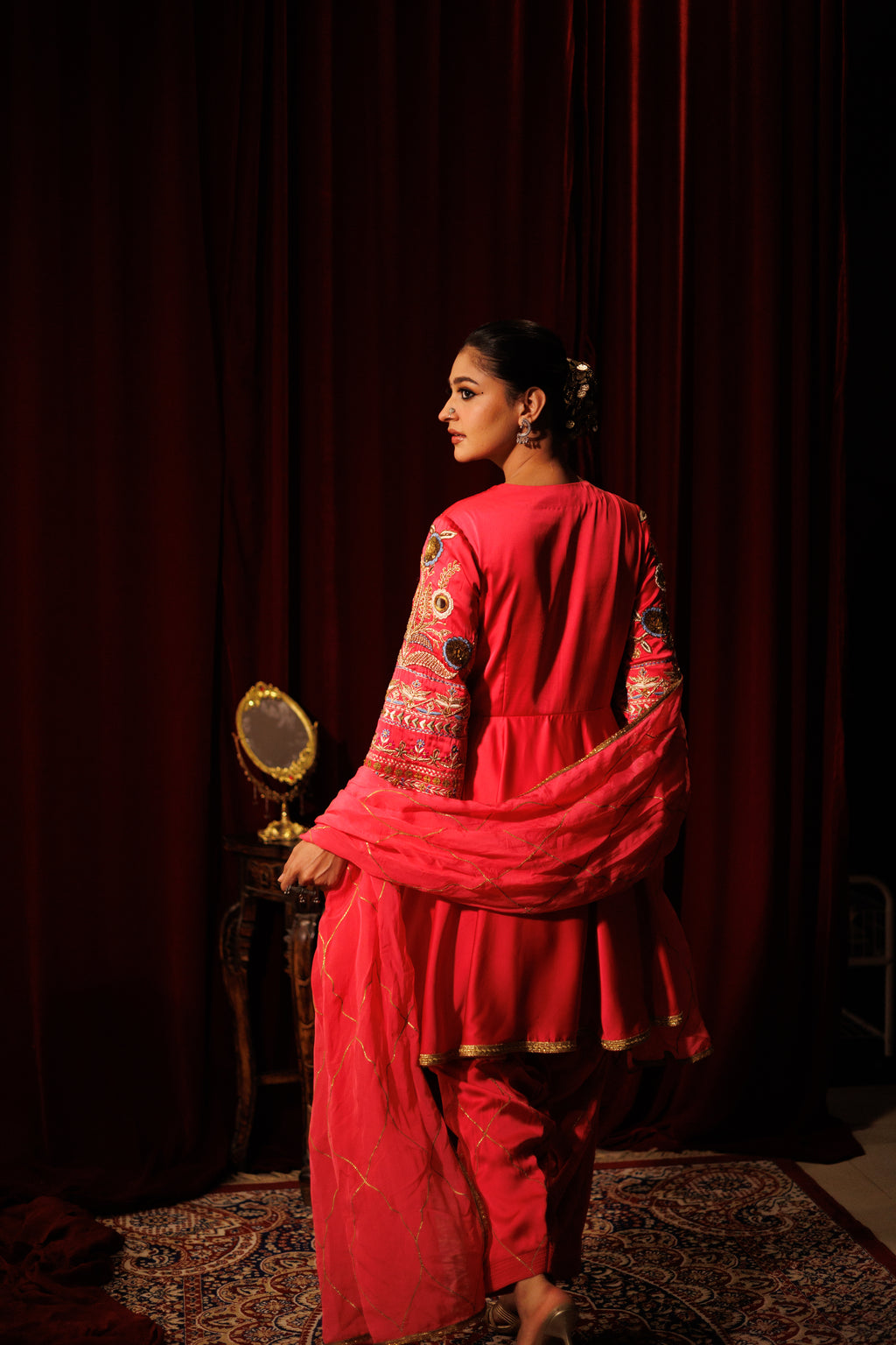 Rasiya short anarkali