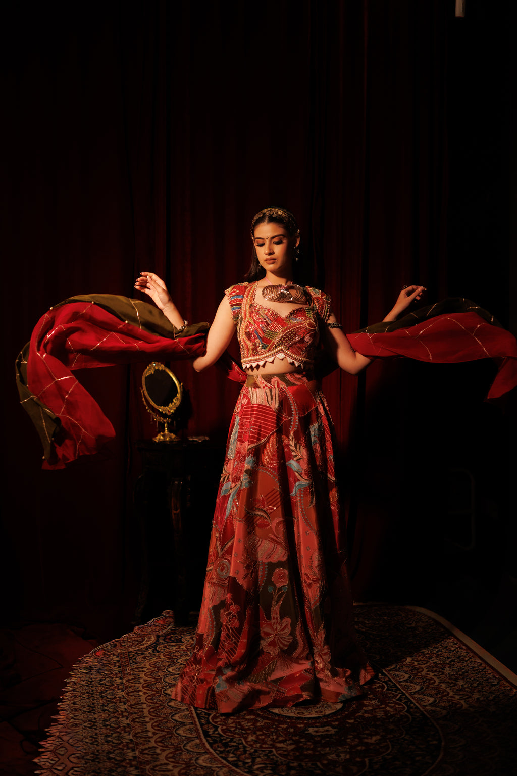 Raang lehenga