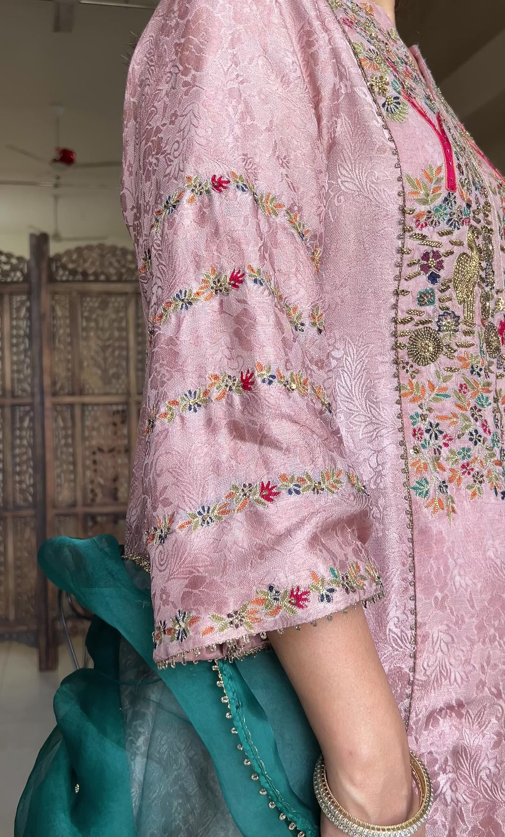 Sehar Jacquard Silk Kurta Set
