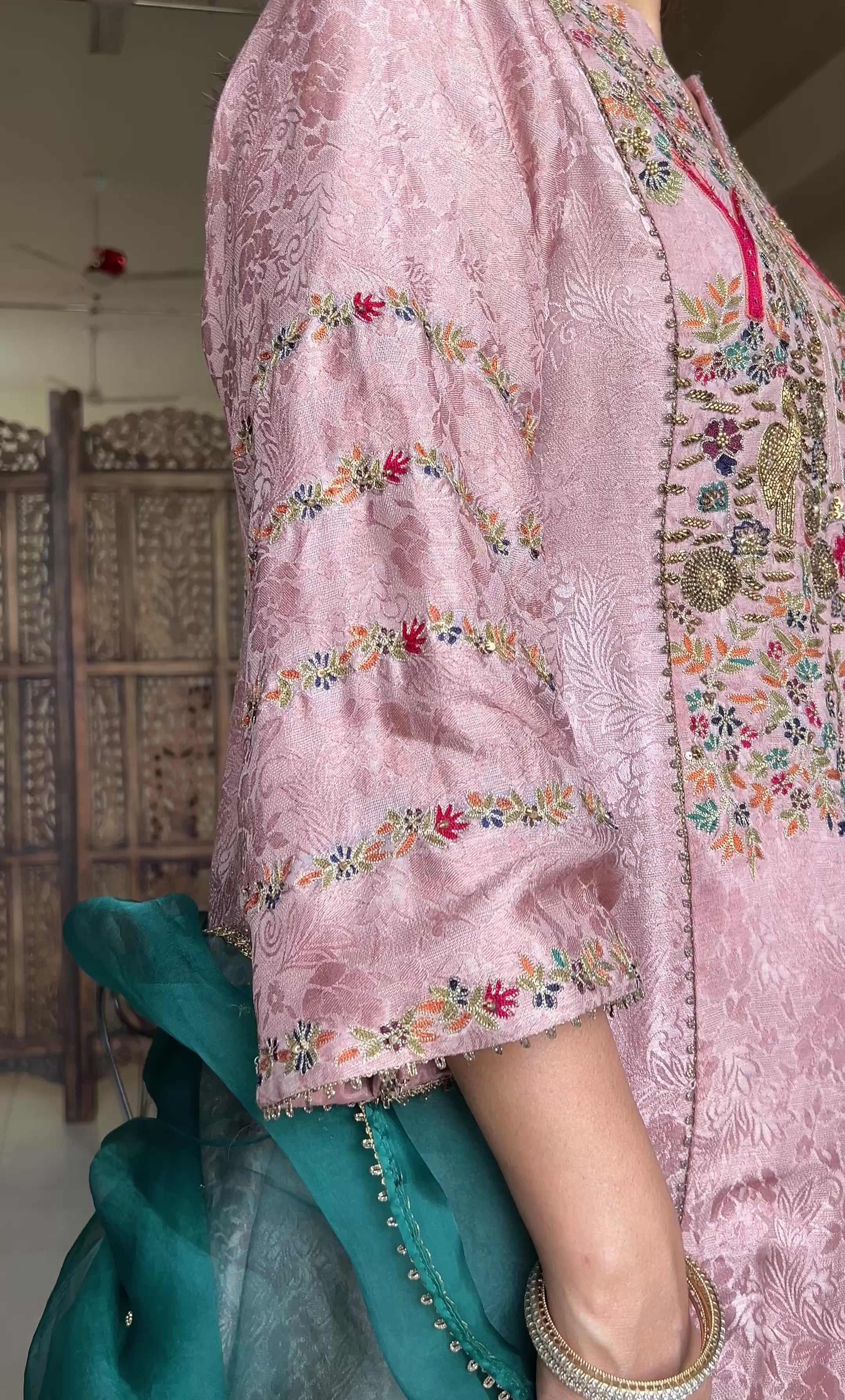 Sehar Jacquard Silk Kurta Set