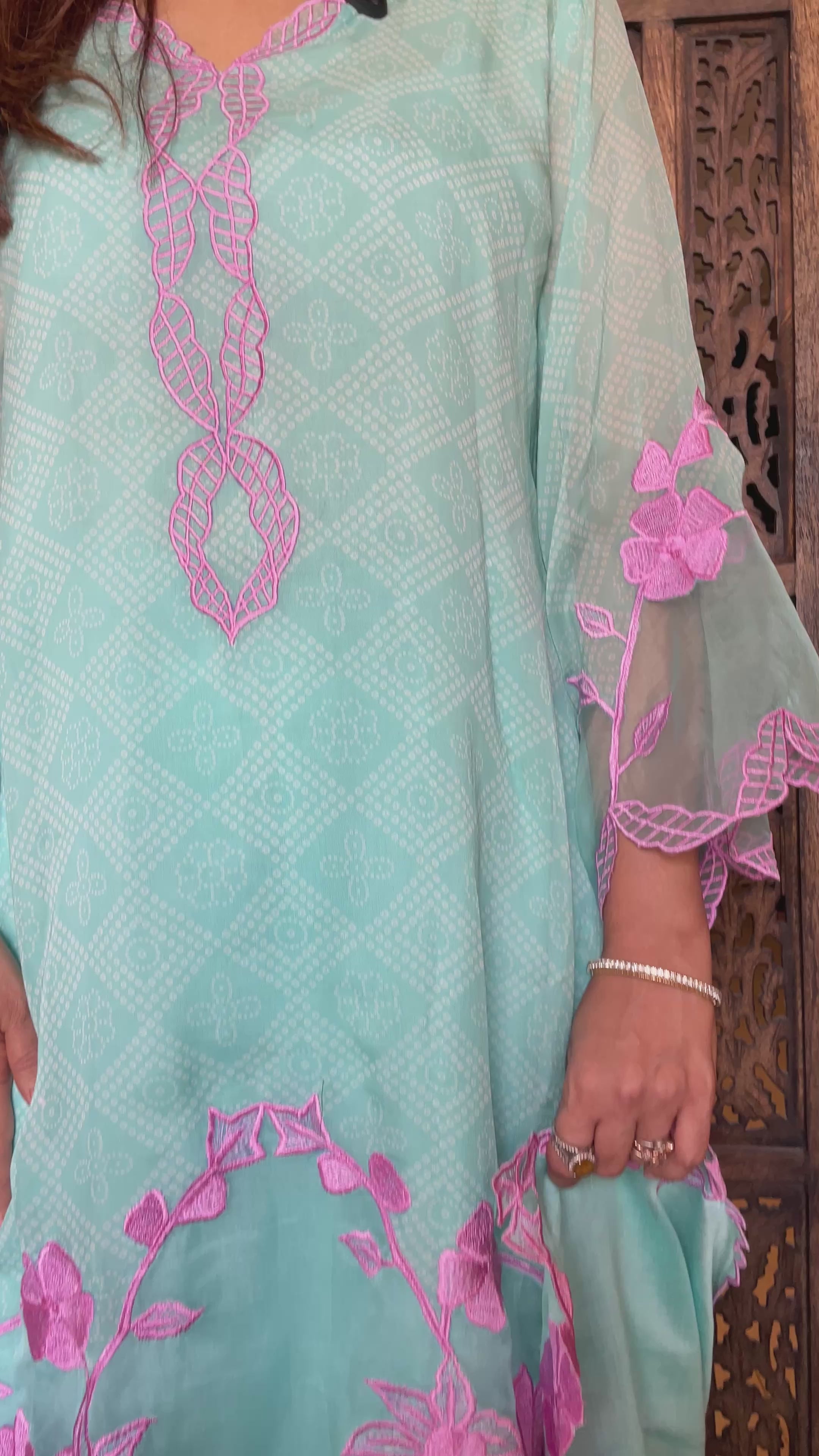 Bandhani suit